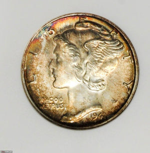 1485600 1941'S' Mercury Dime.