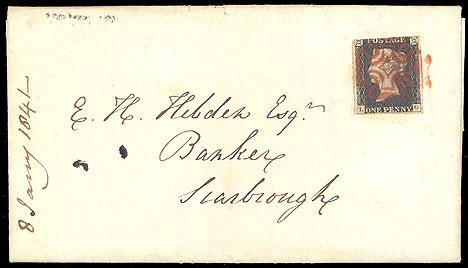 1527300 Foreign Covers Great Britain (Scott 1)