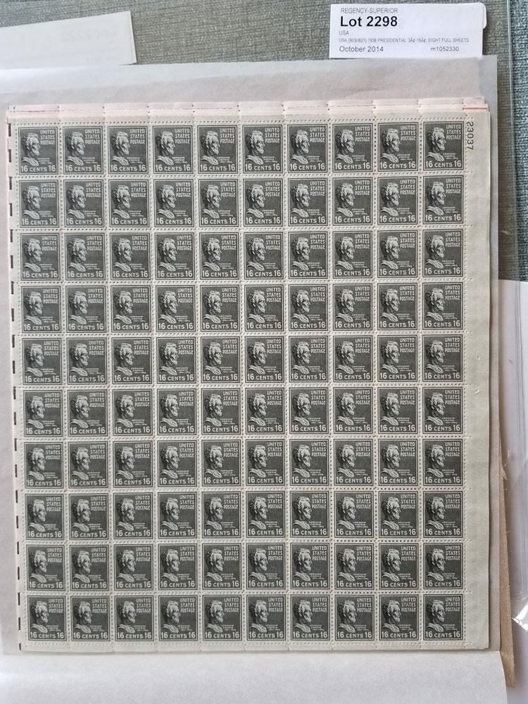 1502700 United States Stamps (Scott 821)