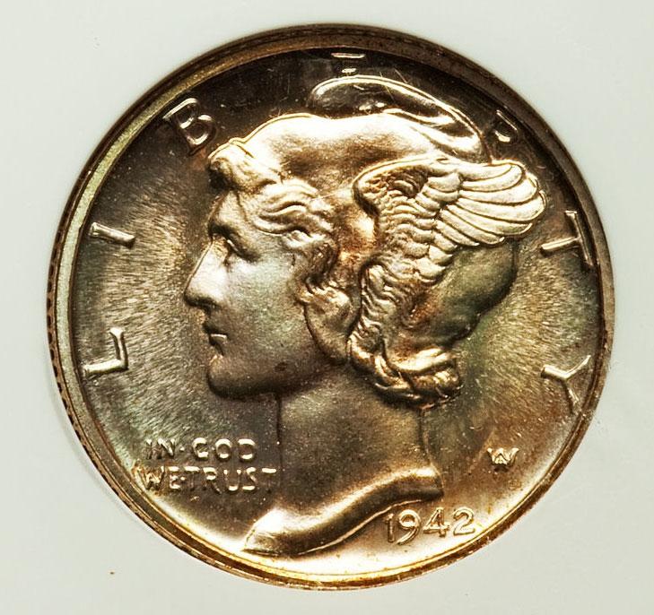 1485900 1942  Mercury Dime.