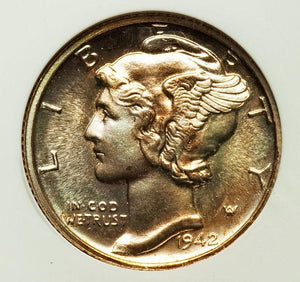 1485900 1942  Mercury Dime.
