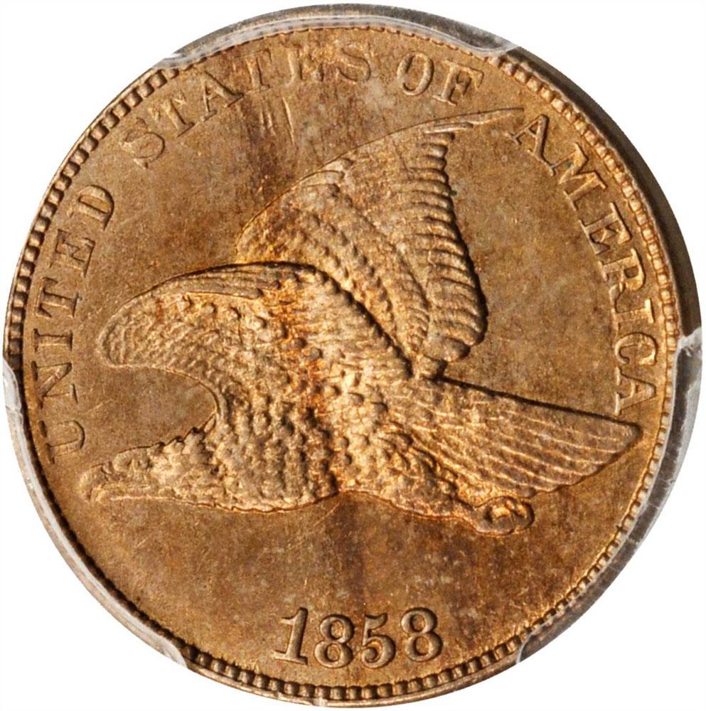 1464000 1858  Flying Eagle Cent.