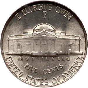 1484500 1943  Jefferson Nickel.