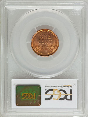 1476500 1942'D' RD Lincoln Cent.  MS66+ Red PCGS.