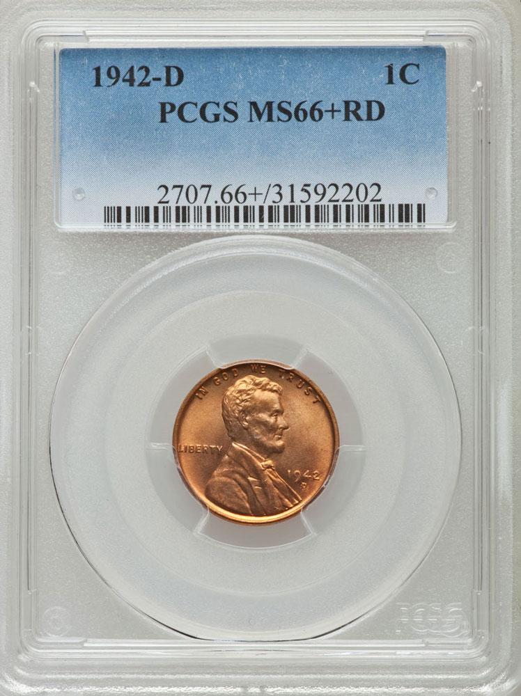 1476500 1942'D' RD Lincoln Cent.