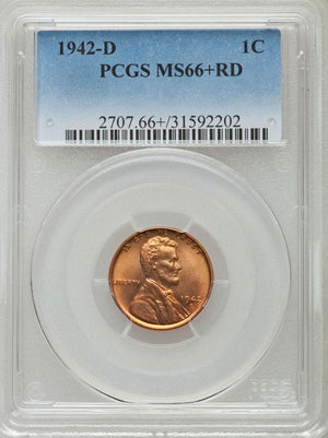 1476500 1942'D' RD Lincoln Cent.
