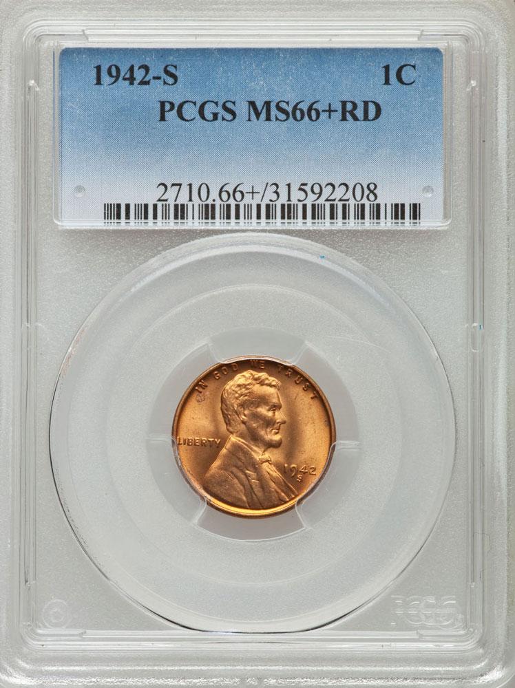 1476900 1942'S' RD Lincoln Cent.