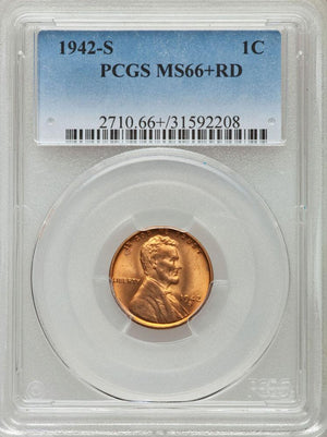 1476900 1942'S' RD Lincoln Cent.