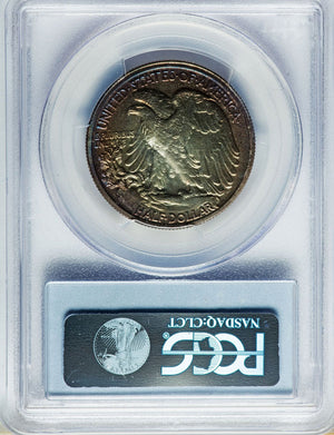 1489900 1942  Liberty Walking Half Dollar.  PR64 PCGS.
