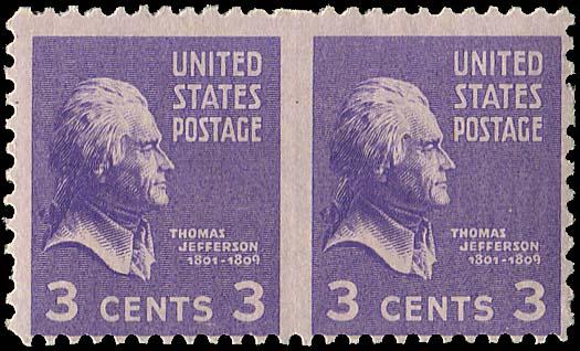 1502600 United States Stamps (Scott 807b)