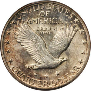 1487500 1927'D' Standing Liberty Quarter.  NGC MS-64.