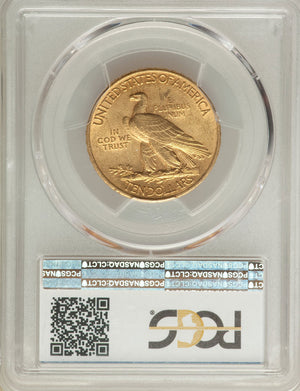 1492700 1908  Indian Head Gold Eagle.  PCGS MS61.