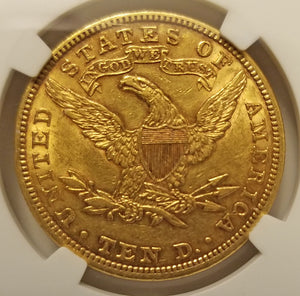 1491300 1899  Liberty Half Eagle.  NGC MS62.