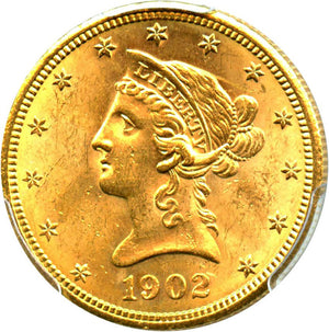 1479300 1902'S' Liberty Eagle.   PCGS MS64.   PCGS MS64.