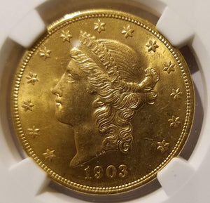 1495200 1903  Liberty Double Eagle.