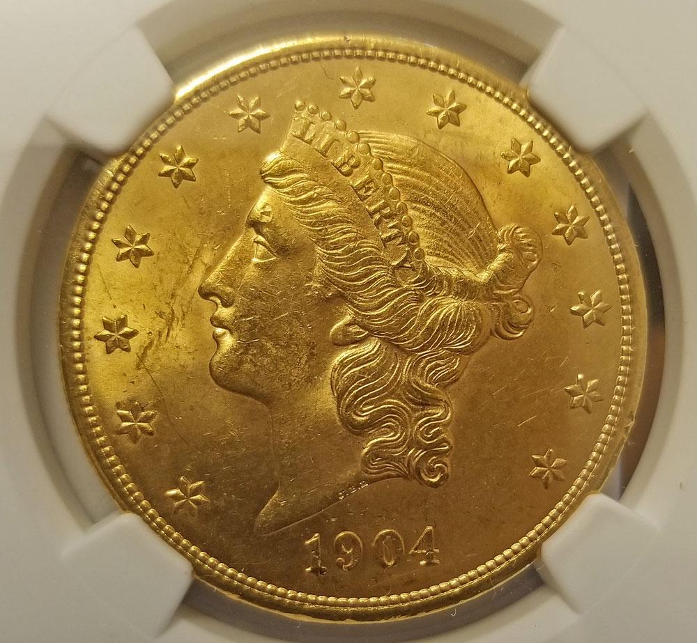 1495400 1904  Liberty Double Eagle.