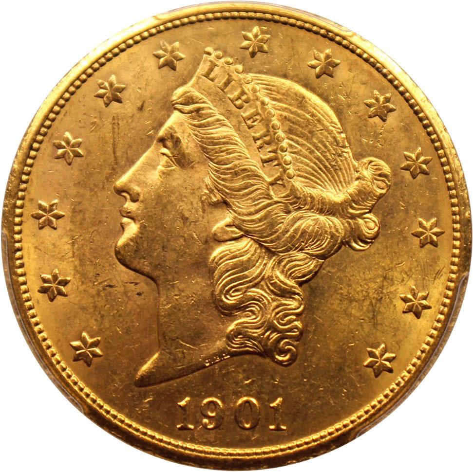 1495000 1901'S' Liberty Double Eagle.