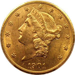1495000 1901'S' Liberty Double Eagle.