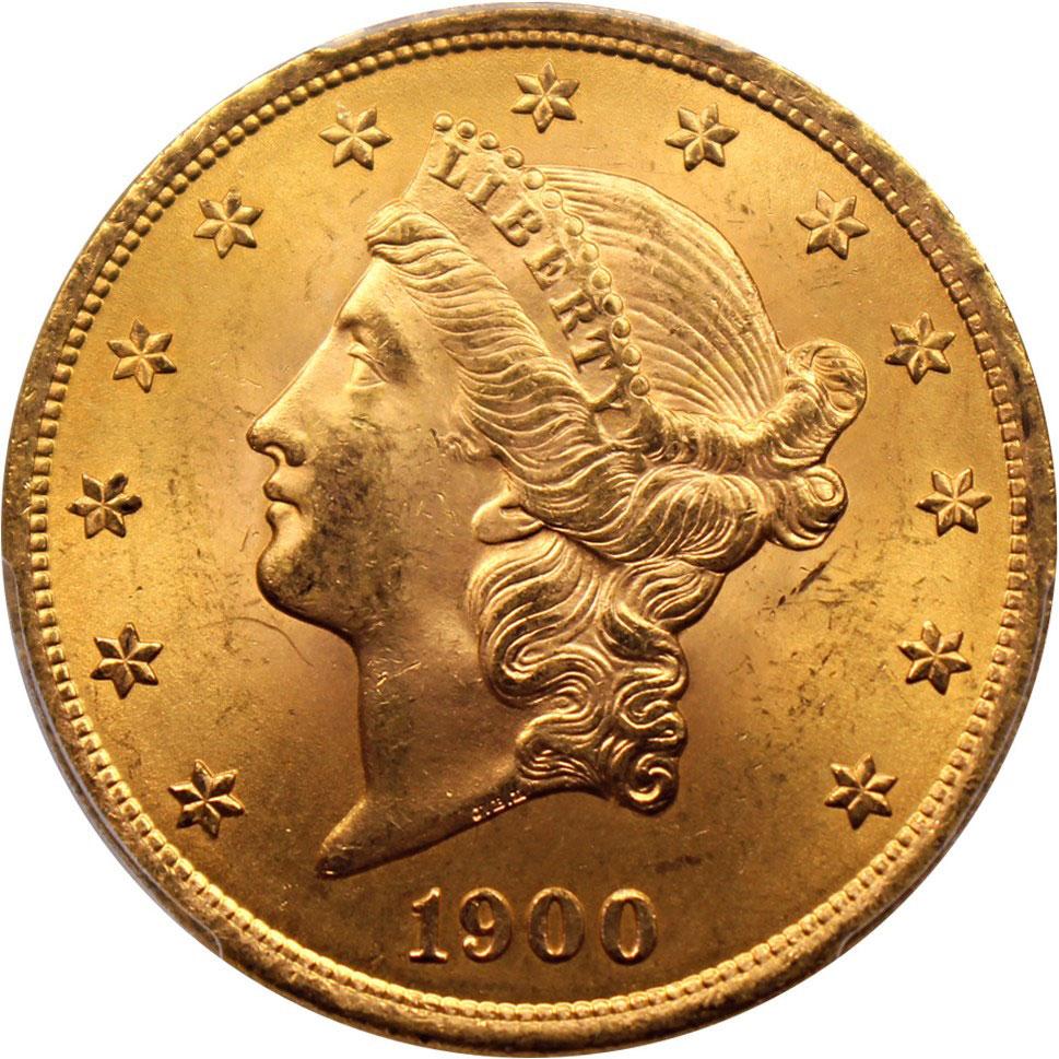 1494900 1900  Liberty Double Eagle.