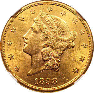1494700 1898'S' Liberty Double Eagle.